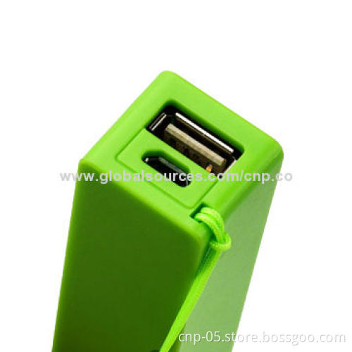 Perfume Power Bank with 2,200mAh Capacity, Best-Seller Item, Keychain Attached